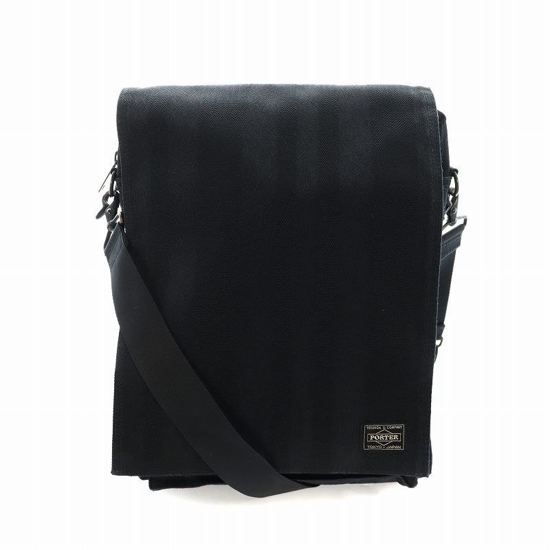 【美品】PORTER TANGO 70周年記念ブラックキャンバスハンドバッグ 70周年記念モデル✨【PORTER 吉田カバン】キャンバストート PORTER