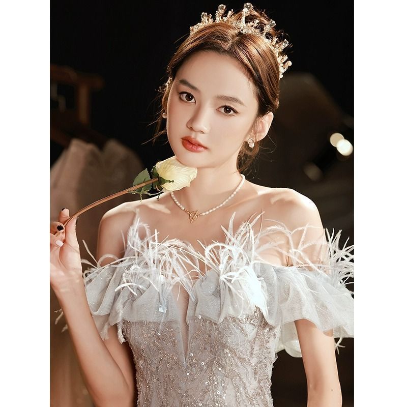 店内全品半額以下SALE。 パーティードレス レディース ウェディングドレス 発表会 ロングドレス 演奏会 結婚式 母親 合唱ドレス 花嫁ドレス ワンピース ドレス Aライン フォーマル 呼ばれ 二次会 可愛い yuwei50 DZ30