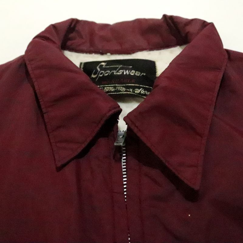 70s Sears ナイロンジャケット サイズXL 70s vintage Sears リップストップ ナイロンジャケット メンズ