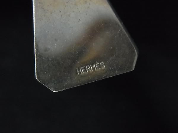 HERMES エルメス ミニクロシェット レザー シルバー金具