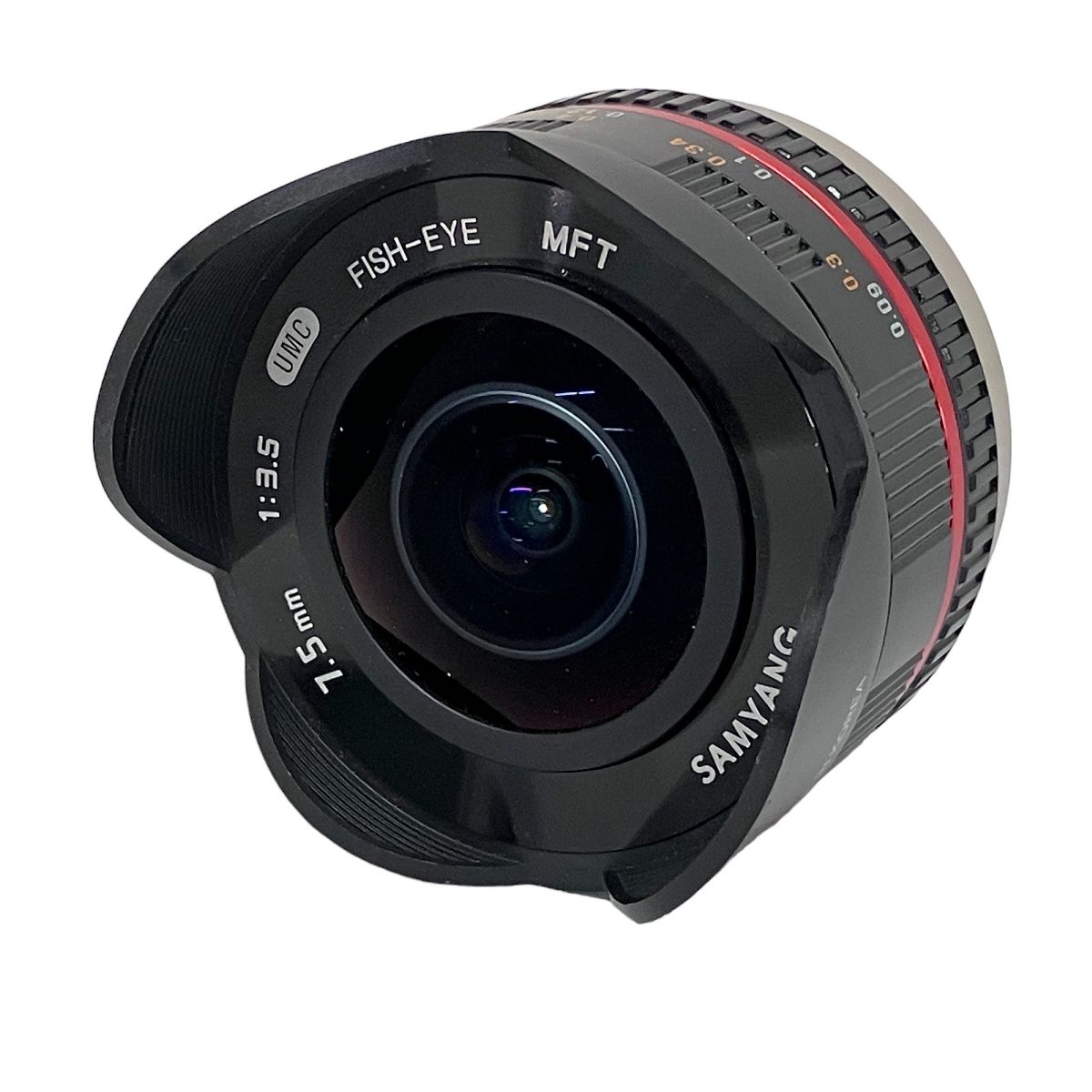 SAMYANG 7.5mm F3.5 FISH-EYE 魚眼レンズ マイクロフォーサーズ ジャンク F8957394