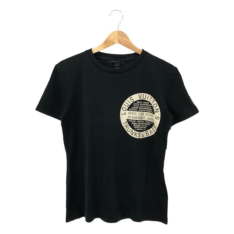 LOUIS VUITTON - Louis Vuitton / ルイヴィトン | TRUNKS&amp;BAGS プリント Tシャツ | M | ブラック | レディース Louis Vuitton / ルイヴィトン | TRUNKS&BAGS プリント Tシャツ