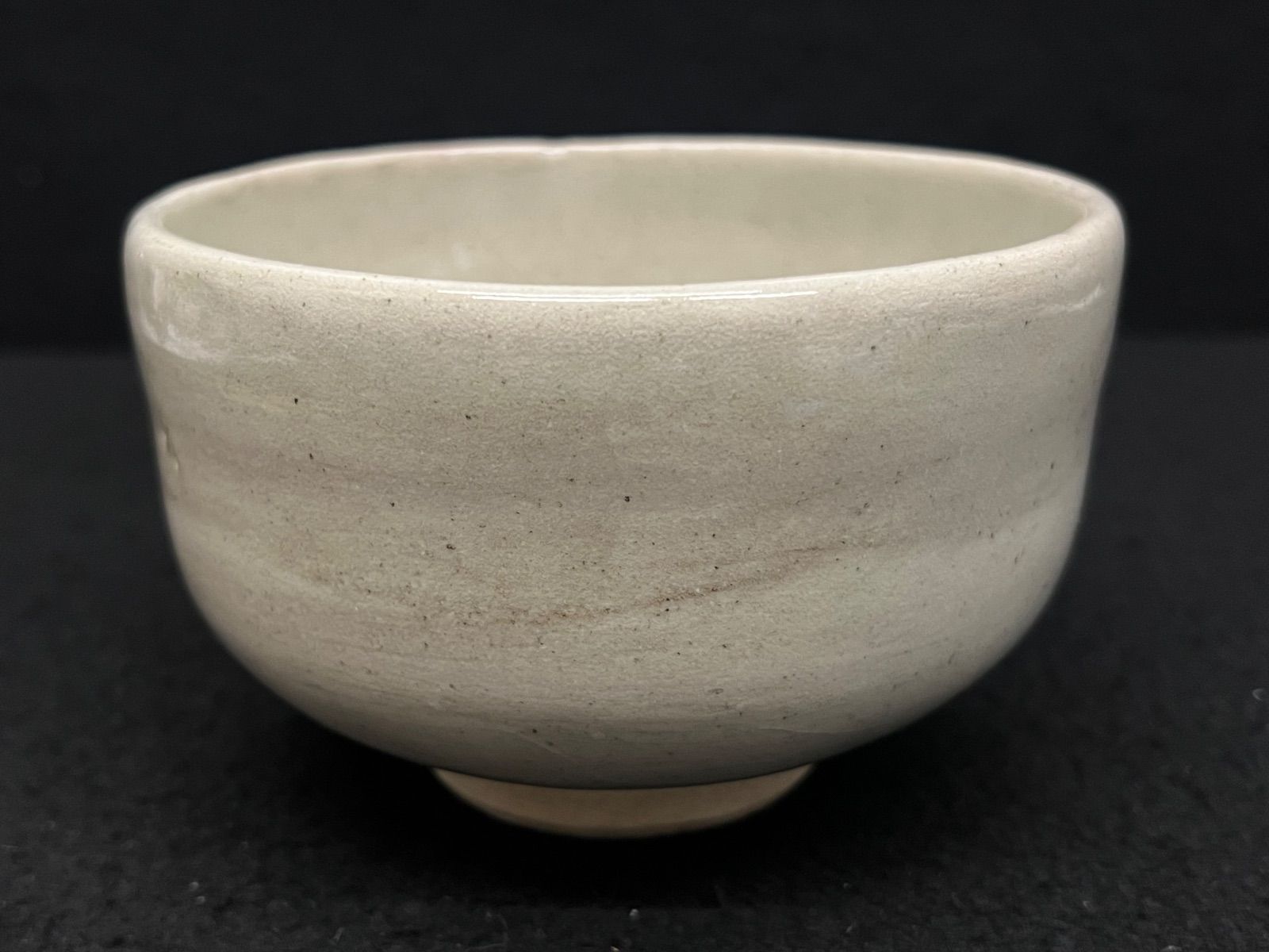 抹茶茶碗 勘兵衛 茶道具 茶道具 陶芸品 白茶碗 伝統陶芸品