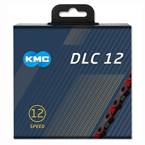 KMC DLC 12 チェーン 12速/12S/12スピード 用 126Links (レッド) [並行輸入品] [レッド]