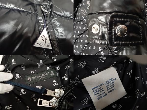 MONCLER × mastermind JAPAN／タグ付き ダウンジャケット/MAYA GIUBBOTTO／132-096-40367-05/サイズ 0/イタリア製/モンクレール - メルカリ