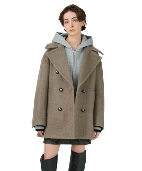 Size 36_Color 19 カーキ グレースコンチネンタル ｺｰﾄ 2025AWﾓﾍﾔｼｬｷﾞｰPｺｰﾄ レディース 0324461011
