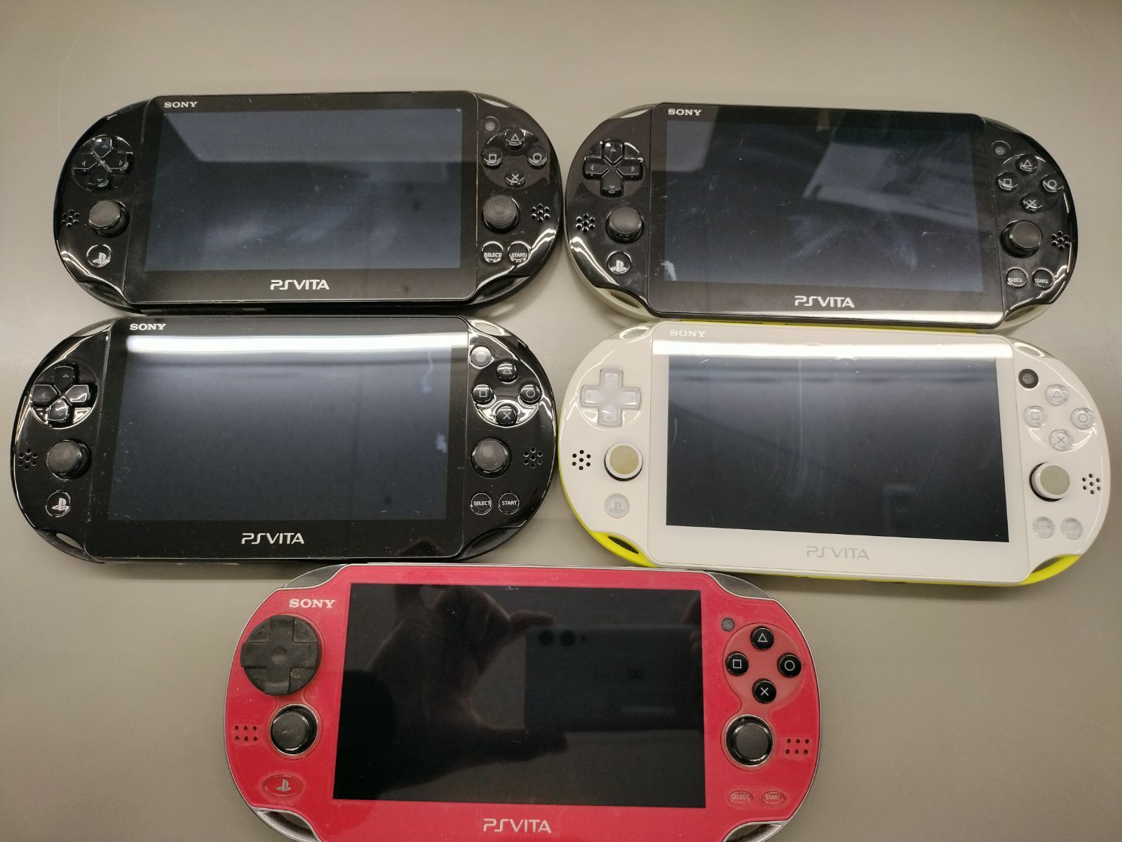 ジャンク本体 PSVita本体 5台セット 動作不 50