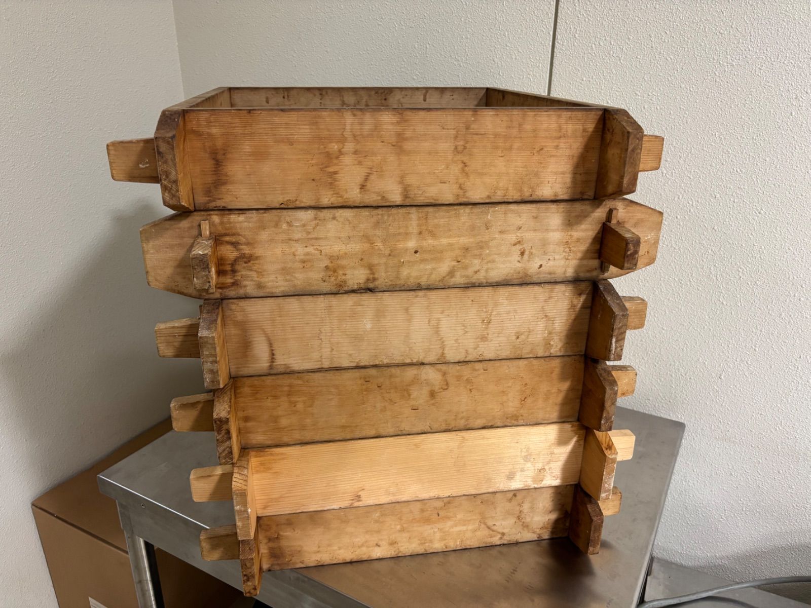 関東式角セイロ 尺3寸×H3寸 浅口 6台セット