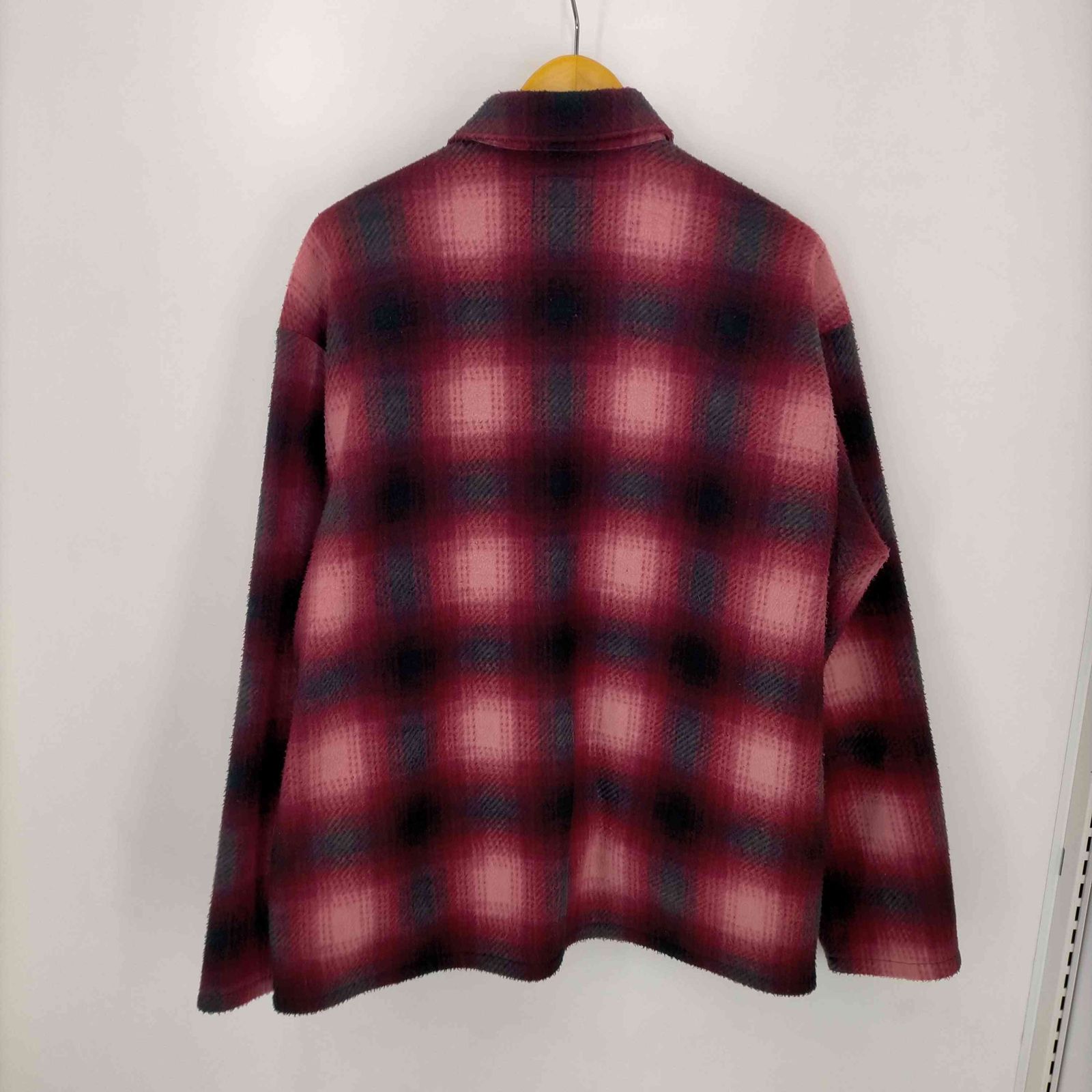 シュプリーム Supreme 20AW SHADOW PLAID FLEECE SHIRT メンズ JPN：L - メルカリ