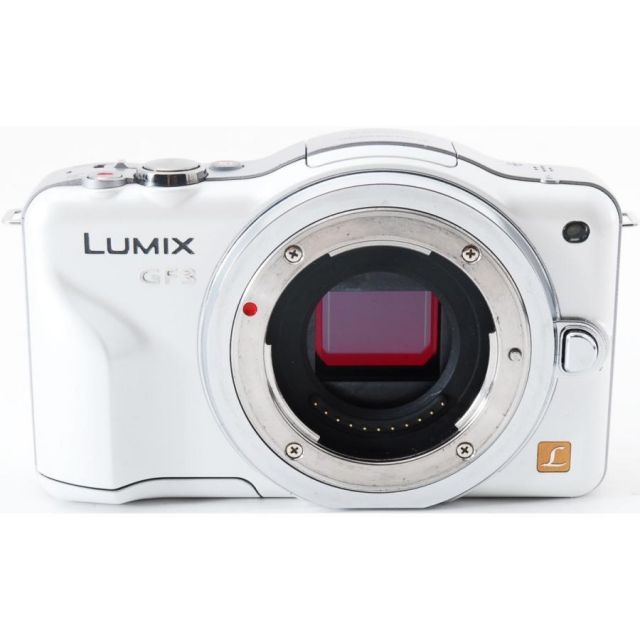 Panasonic GF3 ホワイト 箱付き Amazon | パナソニック ミラーレス一眼カメラ LUMIX GF3 ダブル