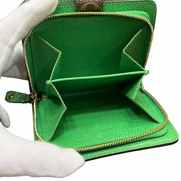 ルイヴィトン Louis Vuitton モノグラムペルフォ コンパクトジップ M95218 ヴェール 2つ折り財布 ユニセックス USTAUSTRALIA_COM_AU