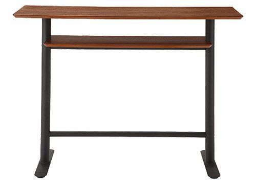 人気商品 あずま工芸 エスタ カウンターテーブル 幅120cm ダークブラウン TCT-1220