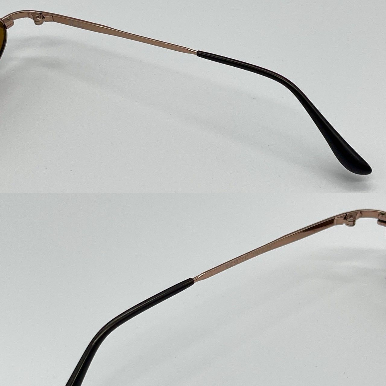 レイバン サングラス メタル ピンクゴールド ブラウン 美品 70820