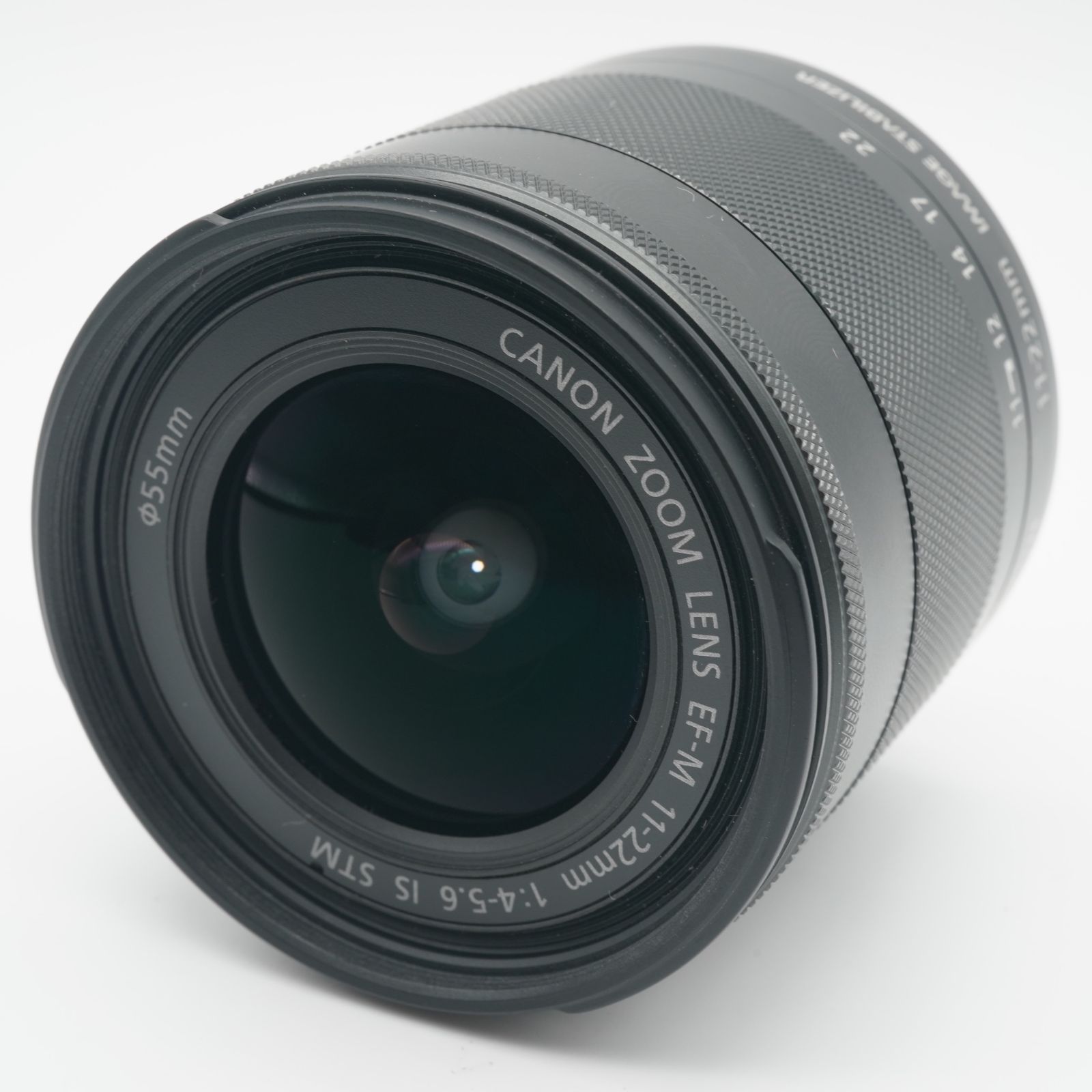 超極上 キヤノン EF-M 11-22mm F4-5.6 IS STM ストア