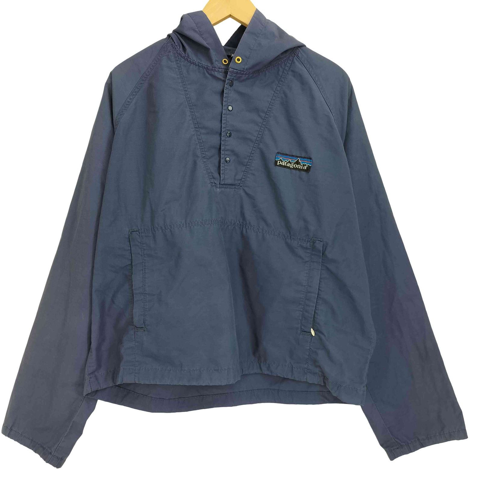 パタゴニア patagonia 80s デカタグ ナイロン フーデッド アノラック 