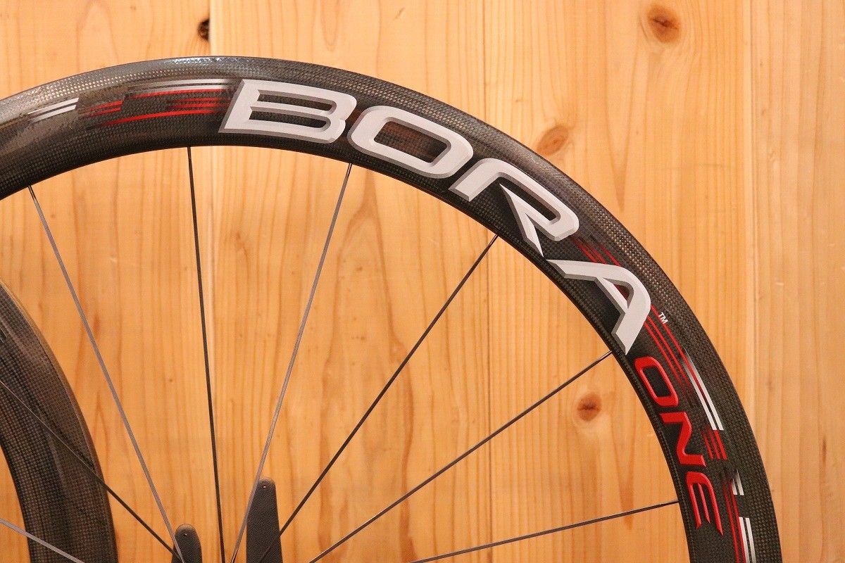 カンパニョーロ Campagnolo ボーラワン BORA ONE 50 カーボン チューブラー ホイールセット シマノ 10S ナローリム 【芦屋店】