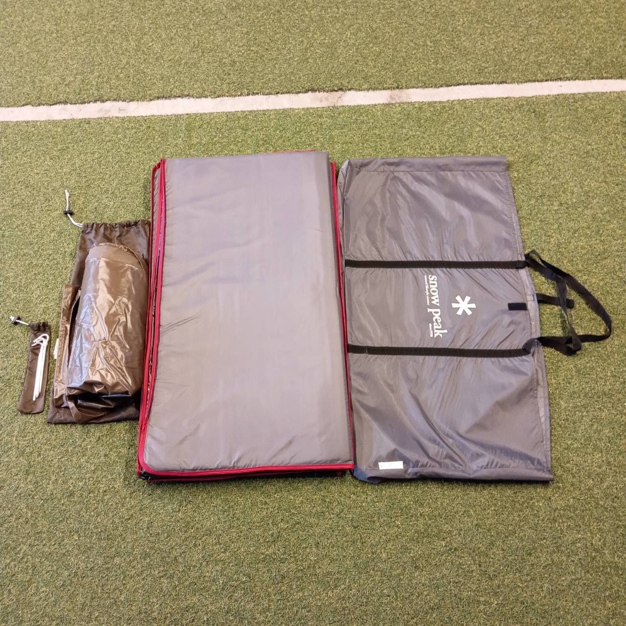 snow peak スノーピーク リビングシート TM-115 リビングシート用 フロアーマット TM-120セット HRDEVELOPMENT_JP