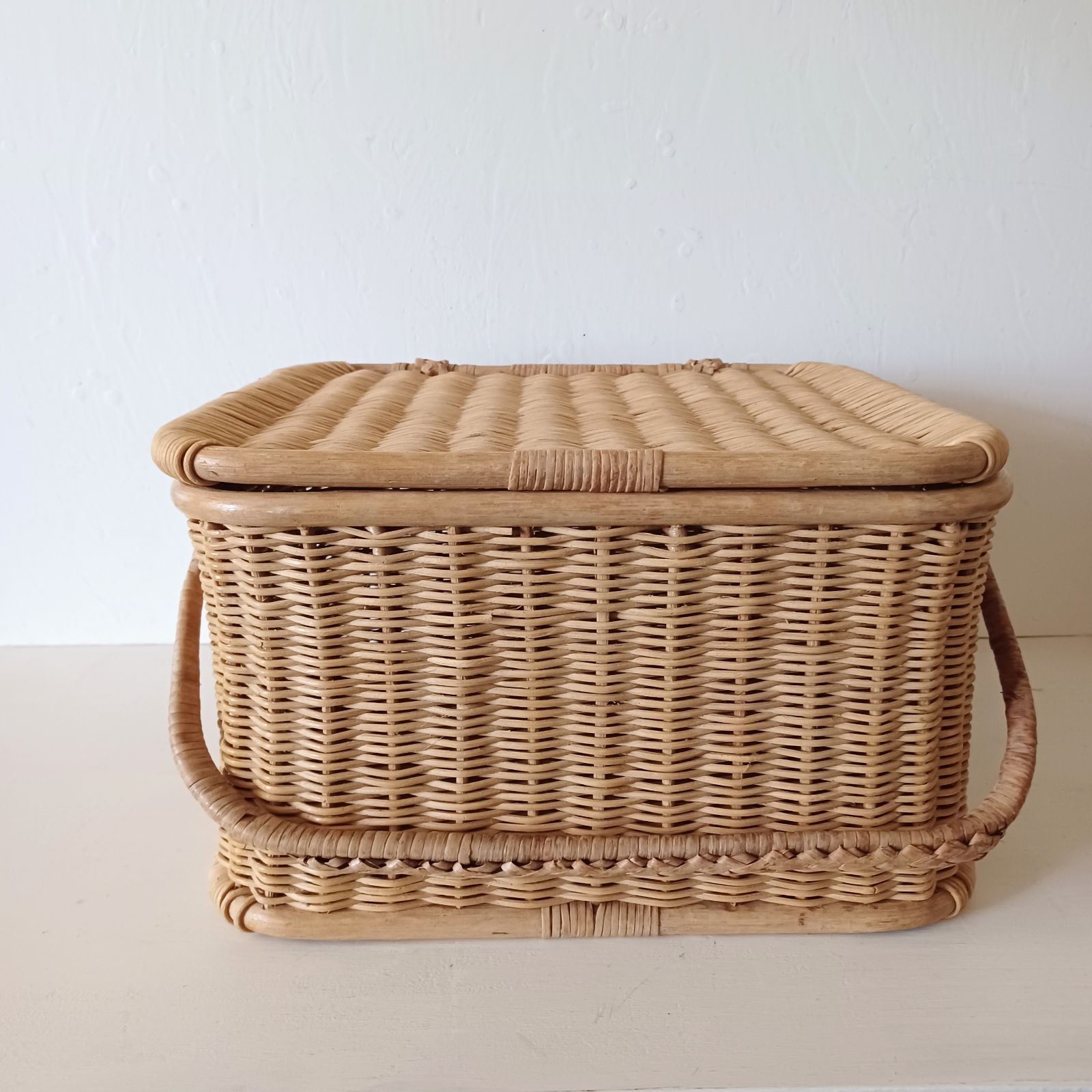 昭和レトロ ビンテージ かご収納 shiturae select カゴ バスケット