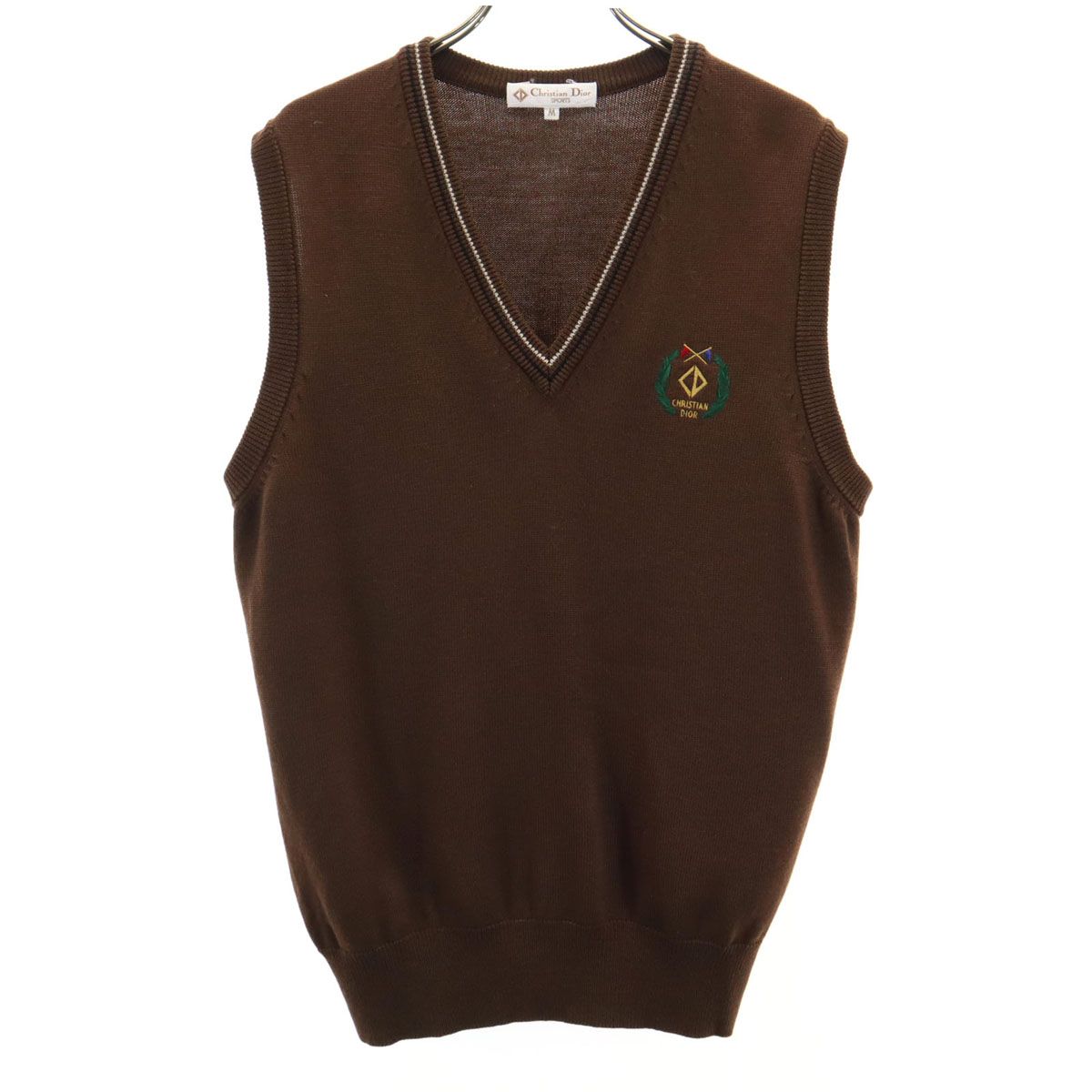 Christian Dior スポーツ Vネックベスト L ネイビー