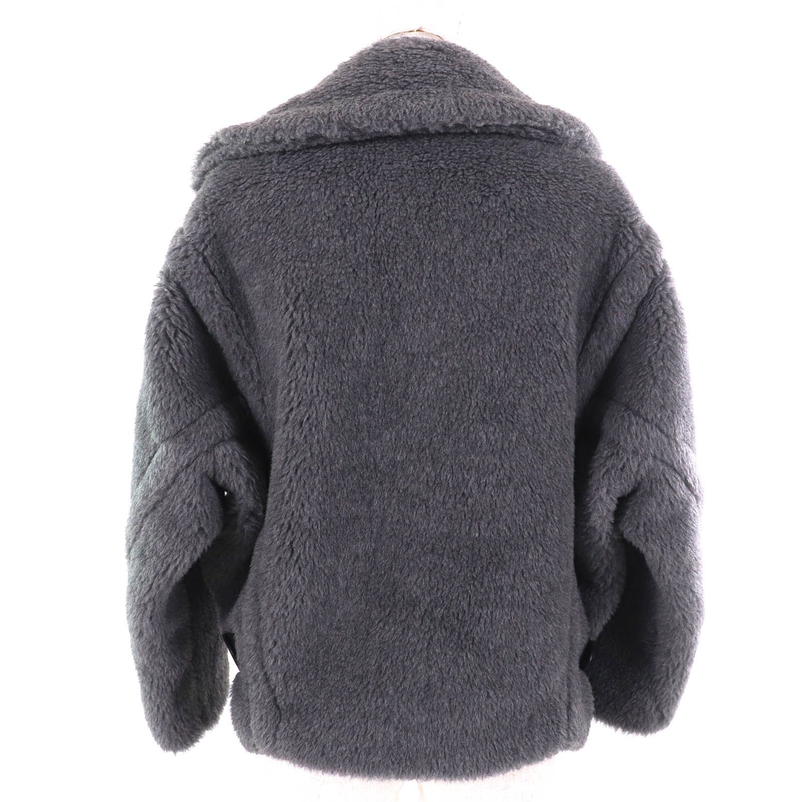 【美品】Max Mara マックスマーラ アルパカ モヘア ステンカラー 銀タグ 極美品△Max Mara マックスマーラ 2022年製 108601236
