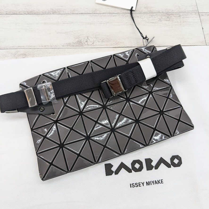 未使用品 BAO BAO ISSEY MIYAKE バオバオ イッセイミヤケ WAIST BAG ...