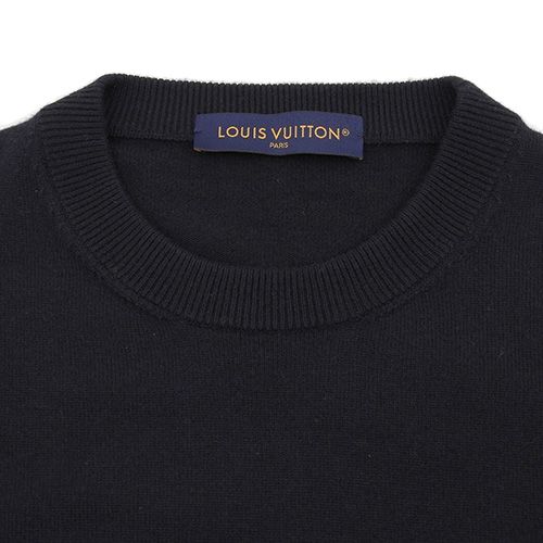 ルイヴィトンモノグラムミックスカシミアクルーネックニット