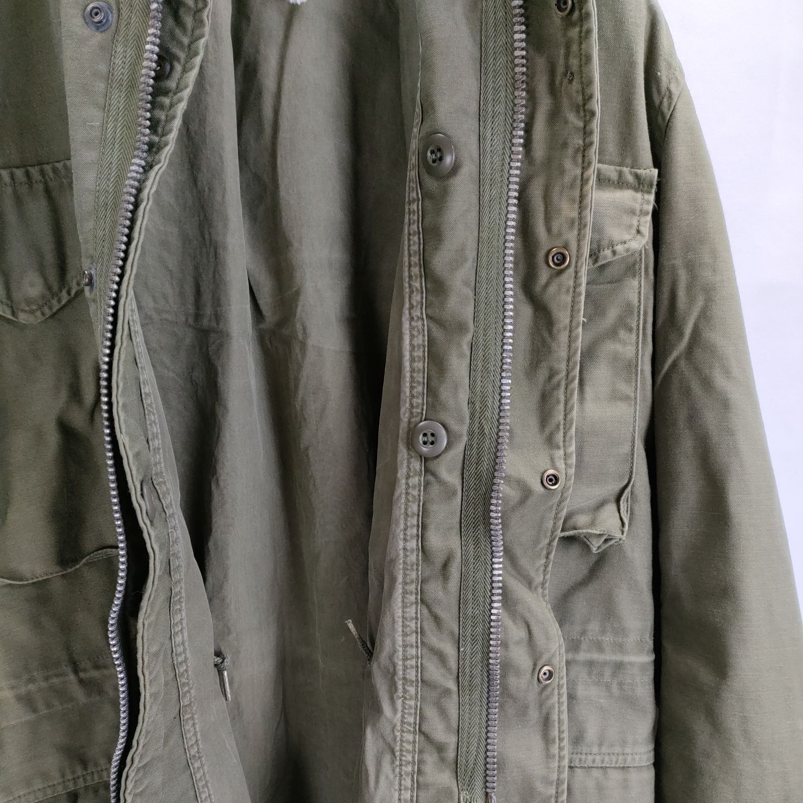 m65 フィールドジャケット1st M-Short エポレットなし 60's U.S.ARMY M-65 フィールドジャケット 1st エポレットなし