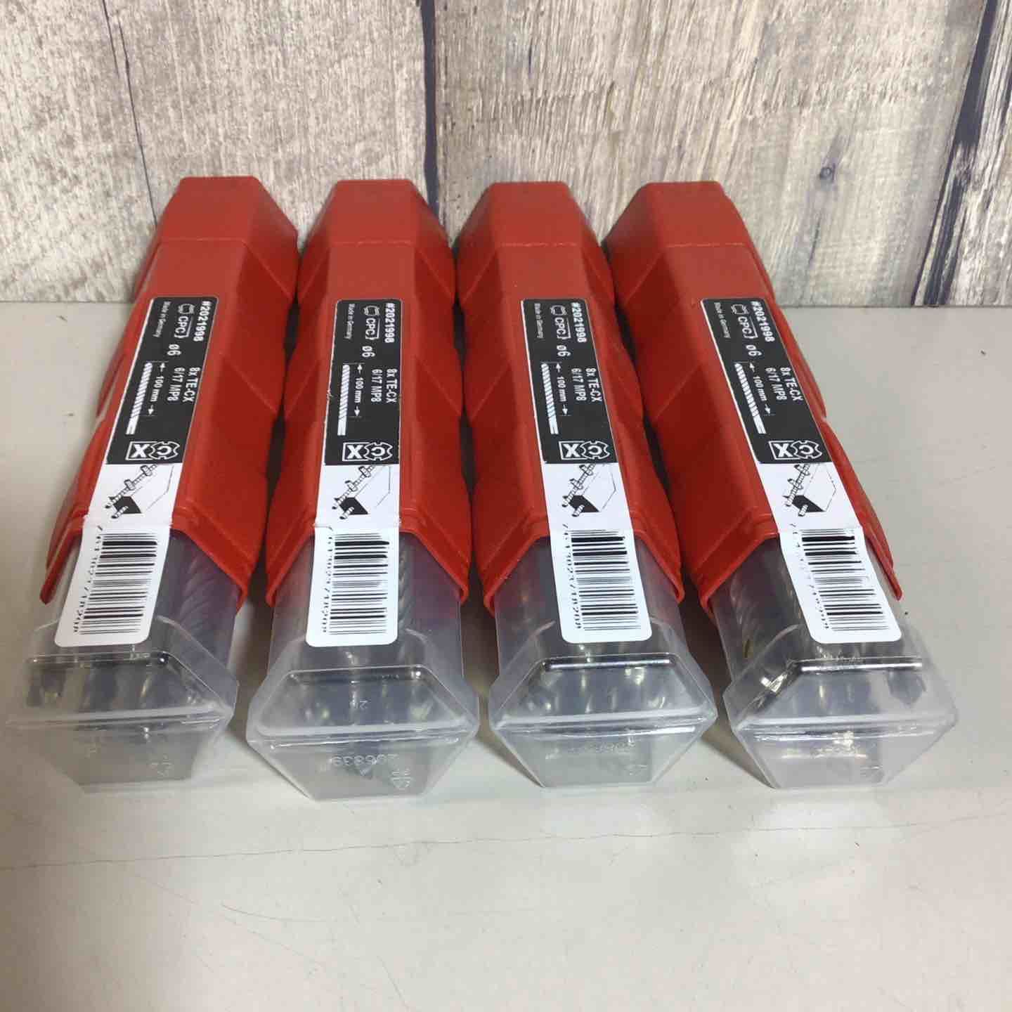 HILTI ヒルティ ドリルビット TE-CX 6 17 MP8 マルチパック８本入り SDSプラス 4個 戸田店