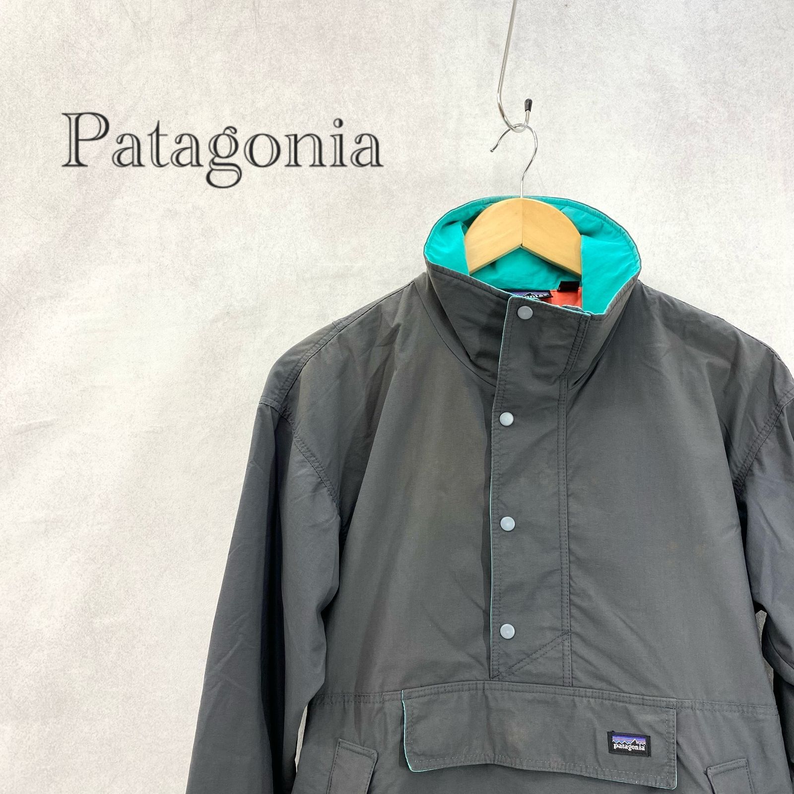 90s USA製 Patagonia パタゴニア Nylon Anorak Parka ナイロン