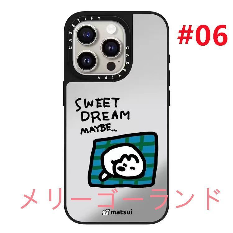 新品 CASETiFY Matsui ミラーケース ケースティファイ