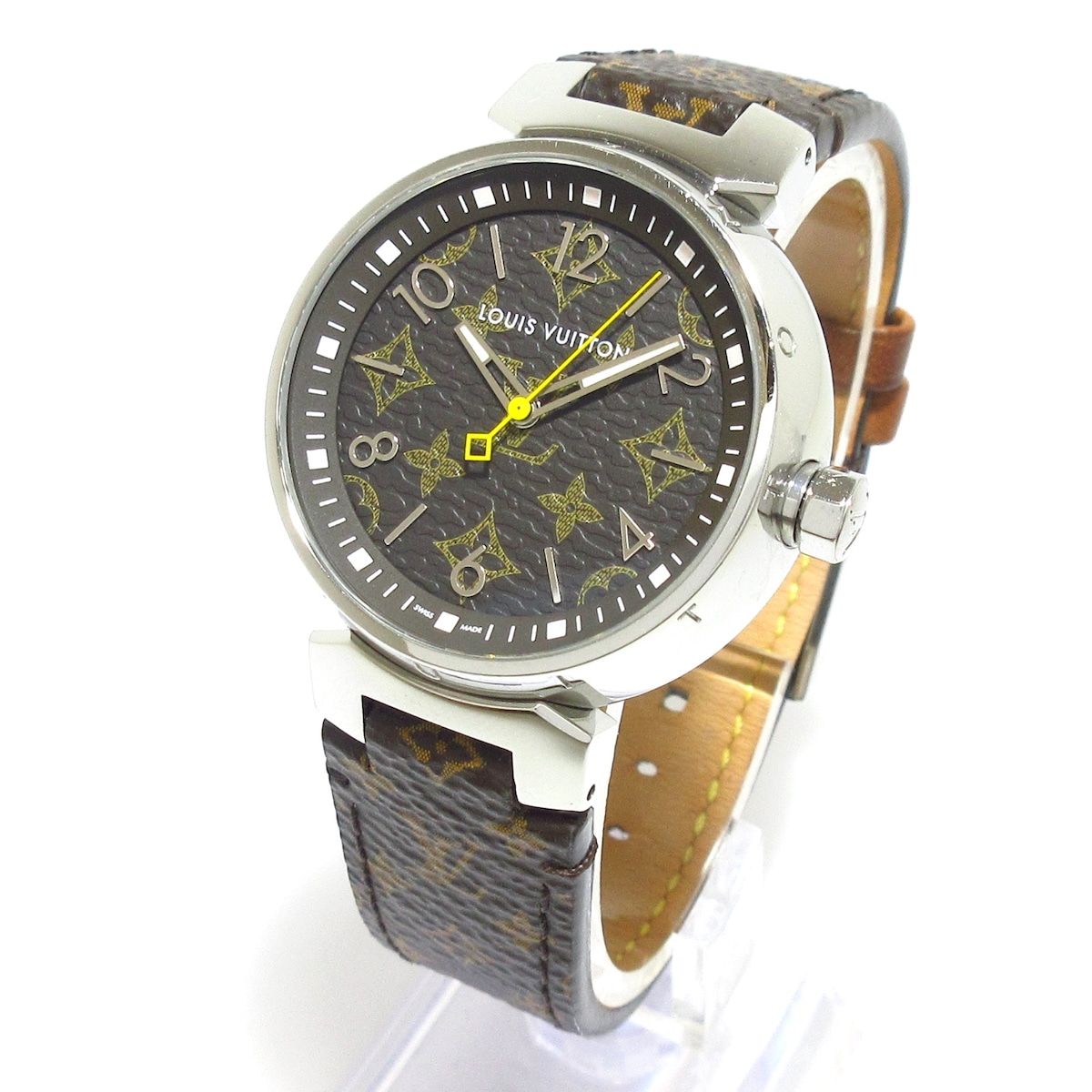 LOUIS VUITTON タンブール ナノモノグラムキャンバスストラップ LOUIS