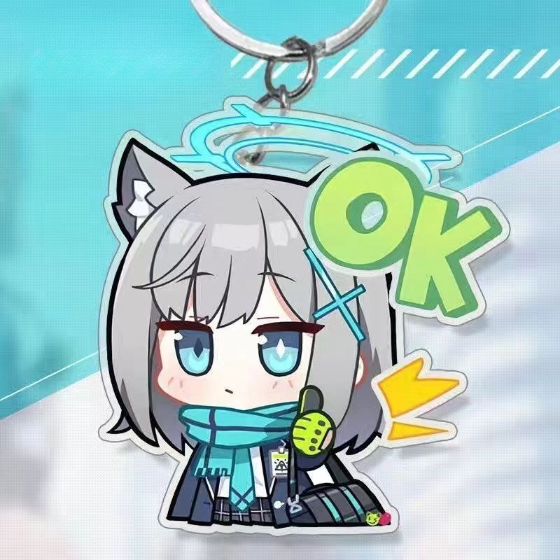 ブルーアーカイブ　アロナ　アクリルキーホルダー　ブルアカ　アクキー　c105 特典 未使用 ブルーアーカイブ アロナ アクリルキーホルダー⁄青春