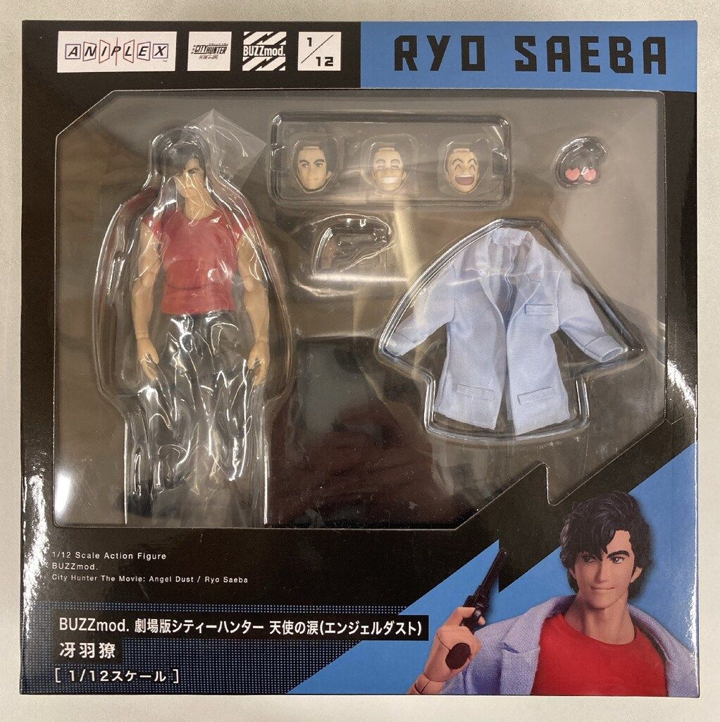 BUZZmod. 冴羽リョウ 劇場版シティーハンター 天使の涙 1/12 BUZZmod. 劇場版シティーハンター 天使の涙（エンジェルダスト）冴羽獠