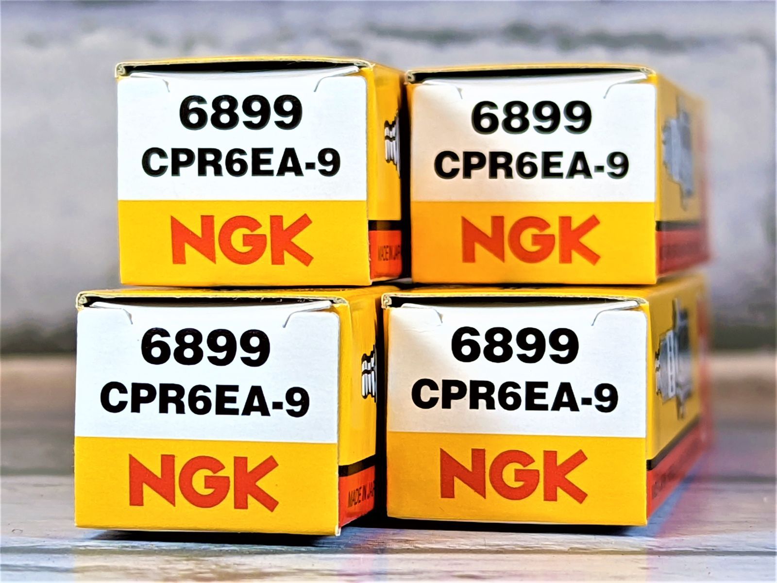 ＮＧＫ　ＣＰＲ６ＥＡー９　２本セット　ホンダ　ウェイブ１２５Ｒ（逆輸入）　適合　新品！