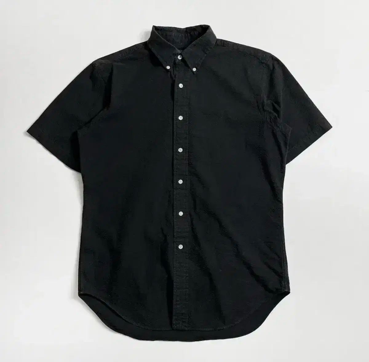 M クラシックフィット ポロ Ralph Lauren ラルフローレン シアサッカー シャツ ブラック