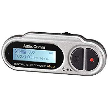 未使用・未開封品) オーム電機 デジタル ミニICレコーダー ICR-U114N 