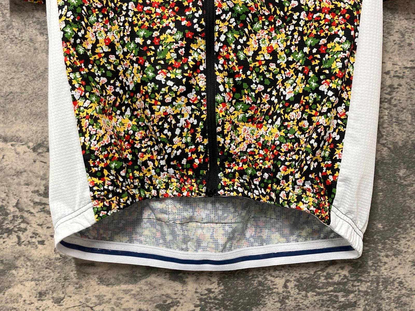 カフェドゥシクリステ 花柄 半袖 サイクルジャージレディース