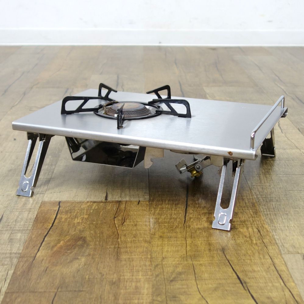 スノーピーク ギガパワープレートバーナーLI GS-400&コンテナ