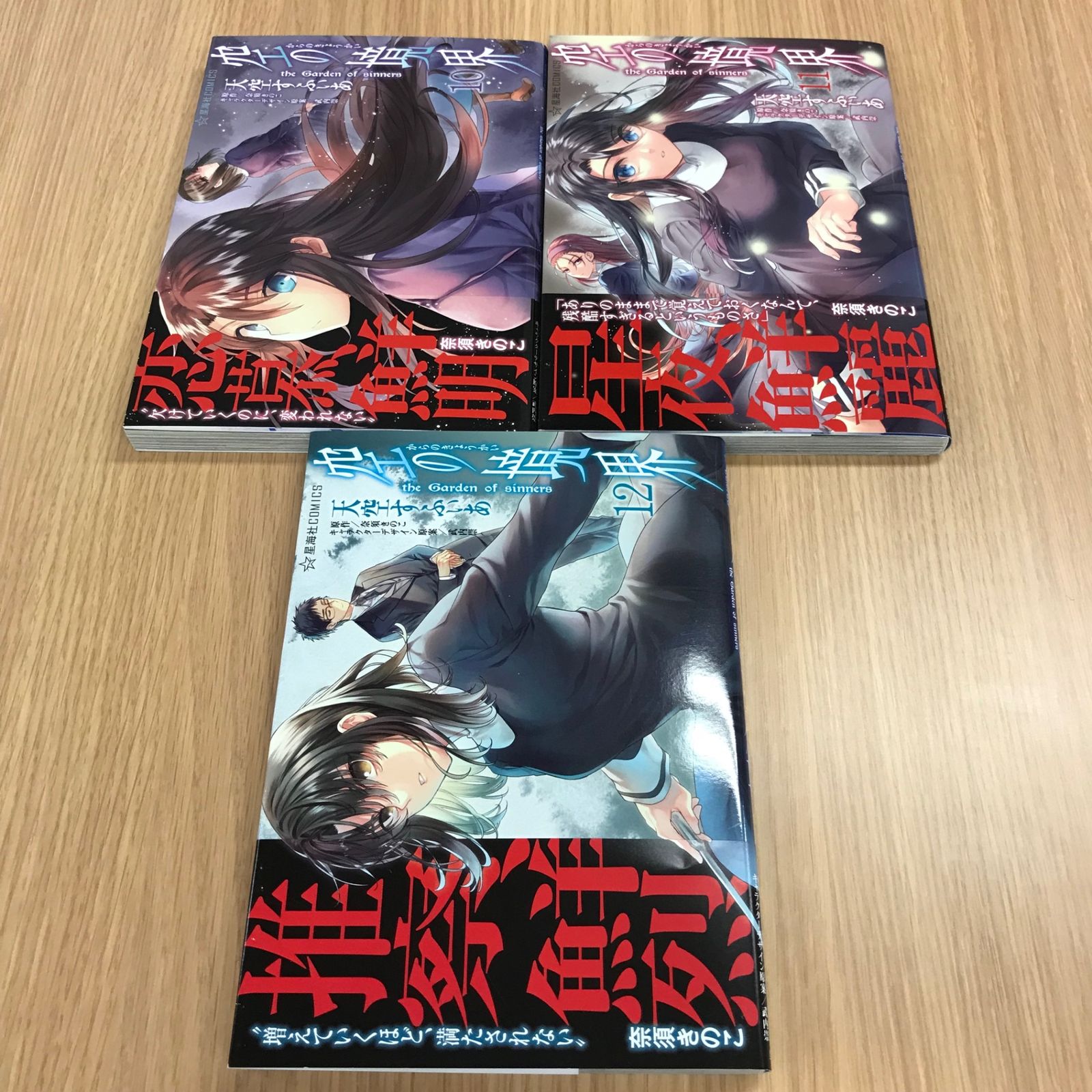 空の境界the Garden of sinners 10〜12巻 3点セット 初版10〜12
