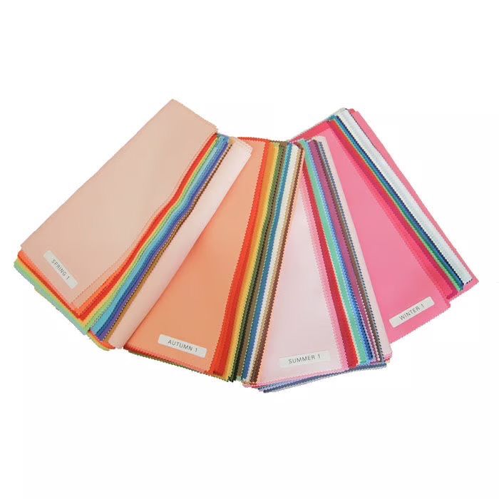 120色パーソナル ドレープ アウトレット品 色見本4シーズン 4冊 セット