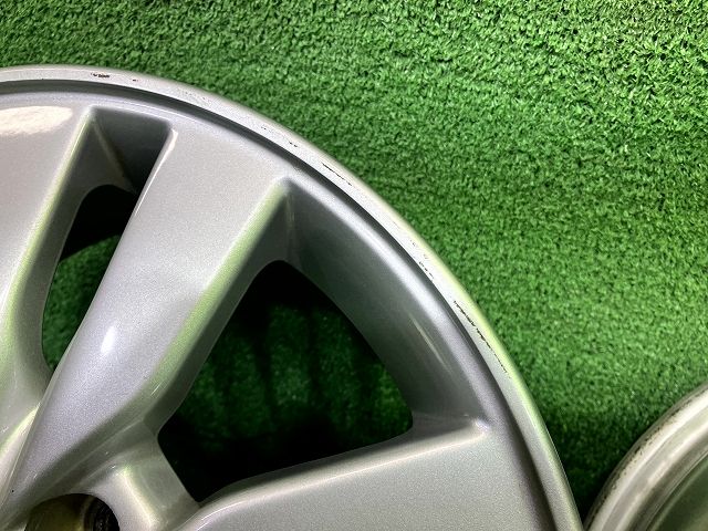 中古 ニッサン純正 アルミホイール 15インチ 5.5J 4穴 100 +50 4本