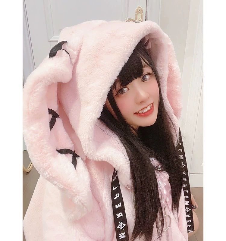 ZIPアップ もふもふ