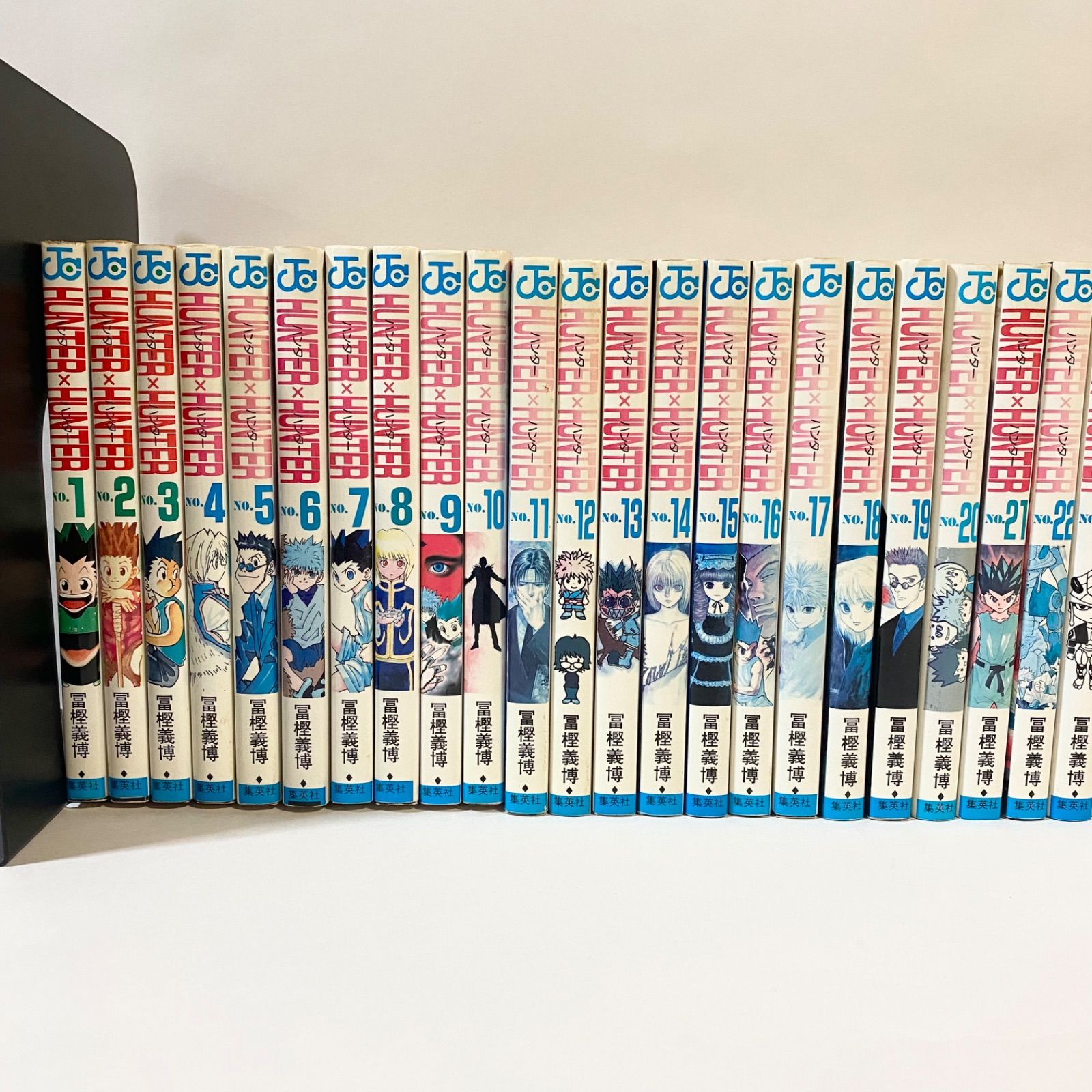 本 ほぼ初版 HUNTER×HUNTER 全巻 冨樫義博 集英社 少年ジャンプ