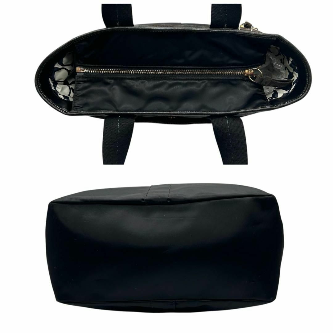 良品 1276 Coach トートバッグ ハンプトンズ ウィークエンド ブラック 良品 1276 Coach トートバッグ ハンプトンズ ウィークエンド