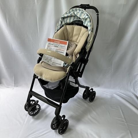 B004919  ベビー用品 ベビーカー Combi コンビ ホワイトレーベル メチャカル ハンディ オート 4キャス エッグショックHG カラー カフェベージュ