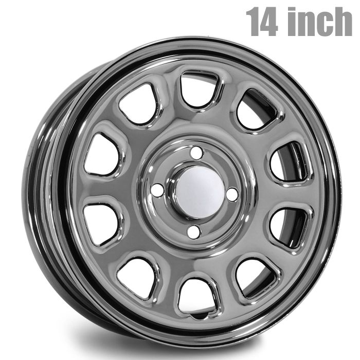 14インチ デイトナホイール 4本セット 【14×5.0J+42 4H PCD100