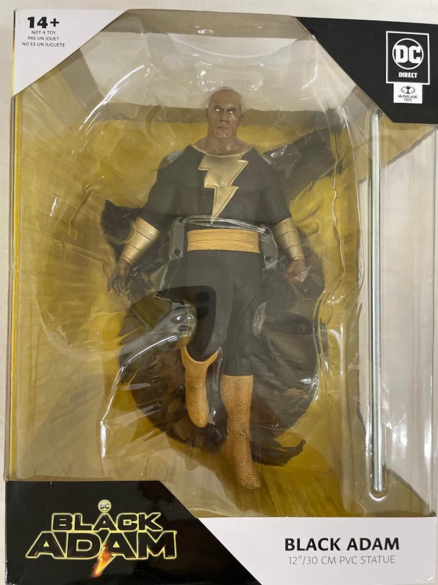 【未開封】ブラックアダム byジム・リー 「ブラックアダム」 12インチ ポーズド・スタチュー 未開封】ブラックアダム byジム・リー 「ブラックアダム」 12