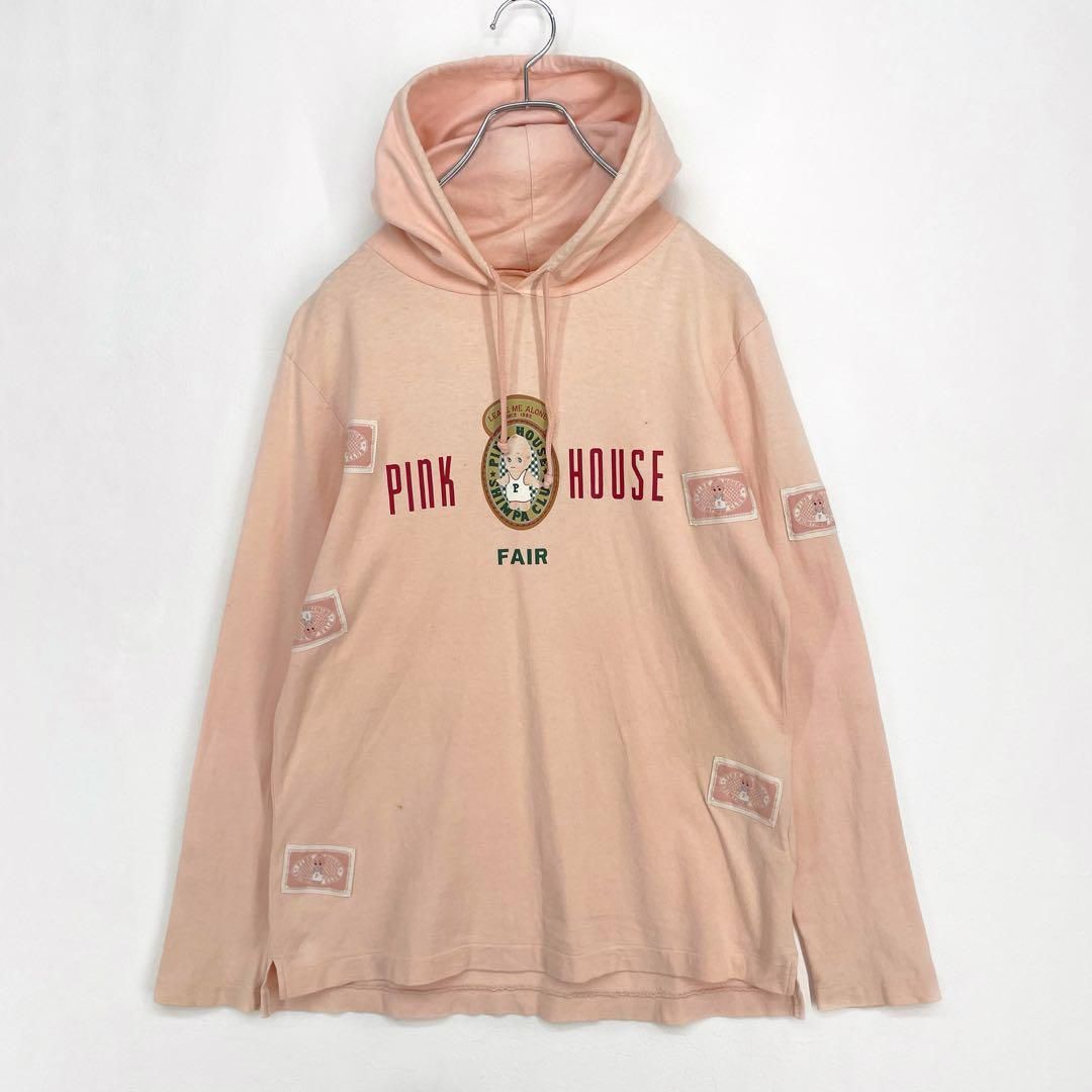 80年代 PINK HOUSE ピンクハウス 金子功期 キューピー パーカー L