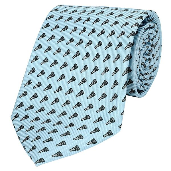 新品 ダンヒル dunhill ネクタイ ロック ペールブルー - メルカリ 