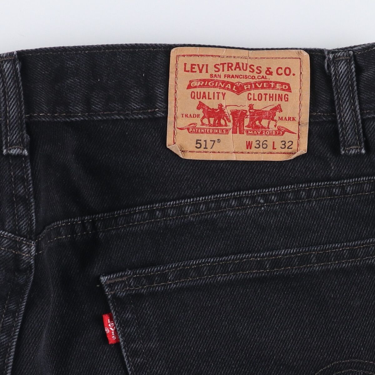 ブーツカットデニムパンツ